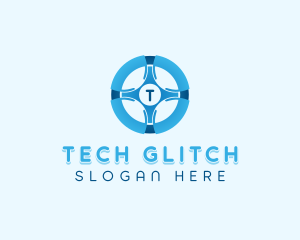 Cyber Tech Software logo design