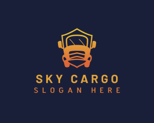 Shield Truck Logistics logo design