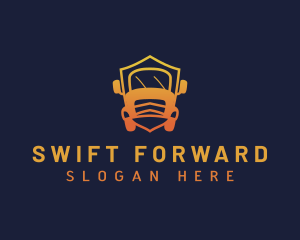 Forwarder - Shield Truck Logistics logo design