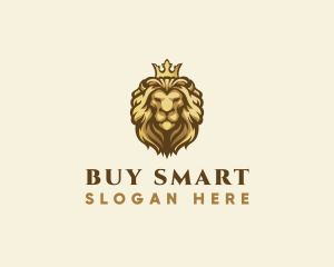 Royal Lion Crown logo design