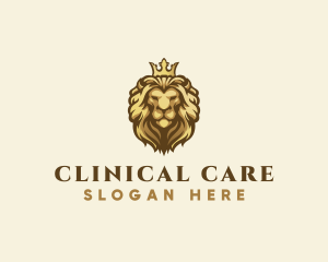 Royal Lion Crown logo design