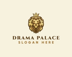 Royal Lion Crown logo design