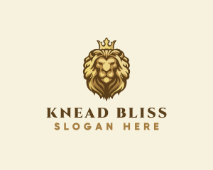 Royal Lion Crown logo design