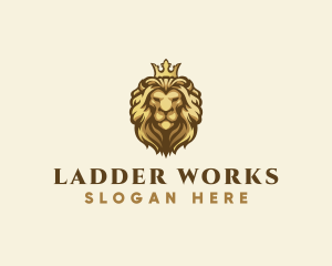 Royal Lion Crown logo design