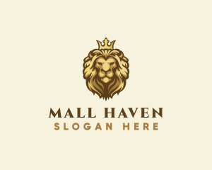 Royal Lion Crown logo design