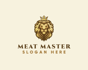 Royal Lion Crown logo design