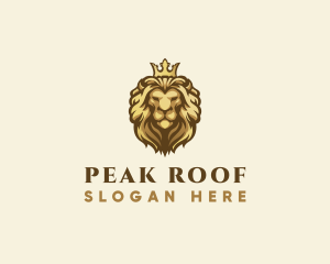 Royal Lion Crown logo design