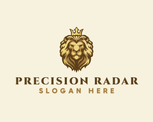 Royal Lion Crown logo design