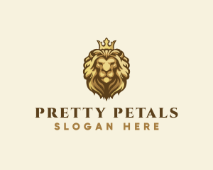 Royal Lion Crown logo design