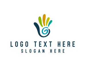 Organization - Humanity Hand Care logo design