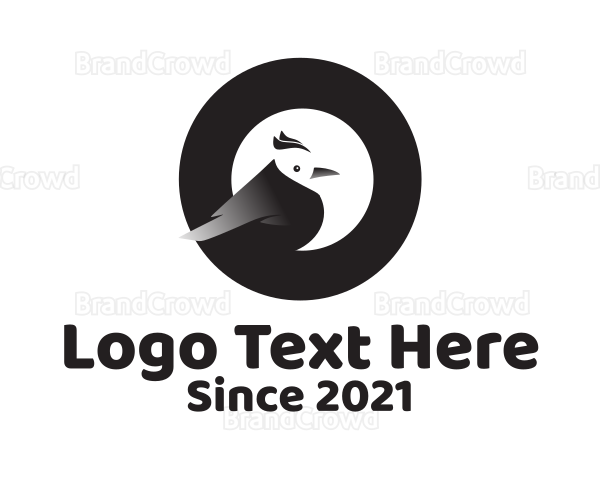 Cute Bird Aviary Logo