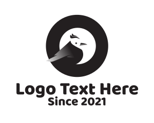 Goldcrest - Cute Bird Aviary logo design