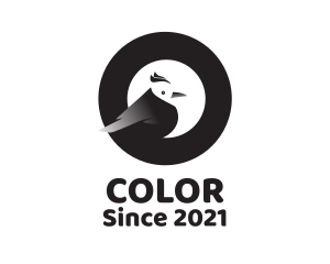 Passerine - Cute Bird Aviary logo design