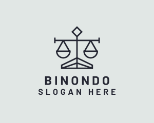 Politician - Justice Law Firm logo design
