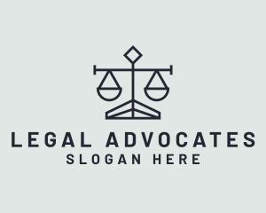 Justice Law Firm logo design