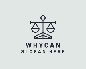 Judicial - Justice Law Firm logo design