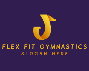 Gymnastics - Ribbon Dance Gymnastics logo design