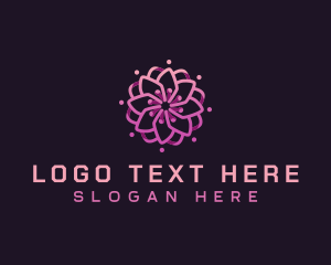 Biotech - Flower Eco Technology logo design