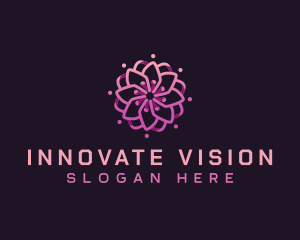 Flower Eco Technology logo design