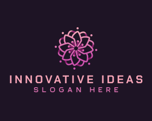 Flower Eco Technology logo design