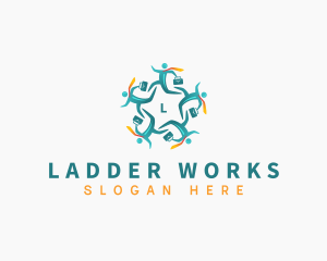 People Job Business Employee logo design