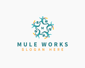 People Job Business Employee logo design