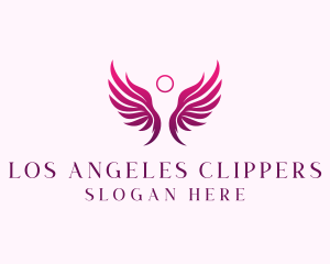 Holistic Angel Wings logo design