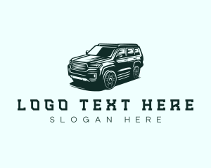 Sports Utility Vehicle - Car Mechanic Automotive logo design