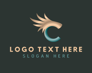 Haulage - Generic Avian Letter C logo design