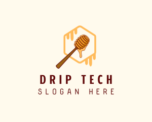 Honey Dipper Apiary logo design