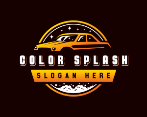 Car Wash Sanitation logo design