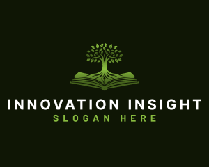 Tree Book Knowledge Logo