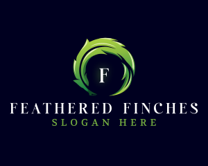 Feather Pen Quill logo design