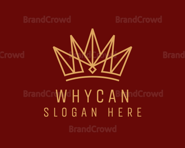 Deluxe Golden Crown Logo
