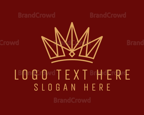 Deluxe Golden Crown Logo
