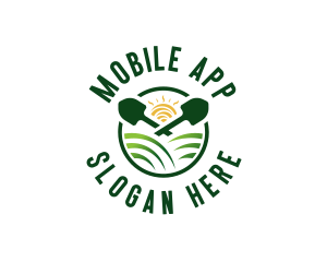 Shovel Field Agriculture Logo