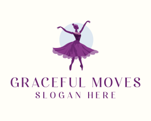 Ballet - Ballet Performer Studio logo design