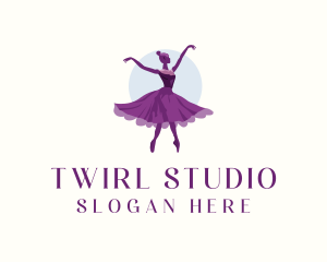 Ballet Performer Studio logo design