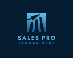 Sales - Business Chart Arrow logo design