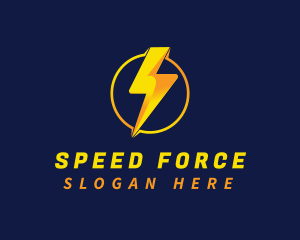 Lightning Bolt Energy logo design