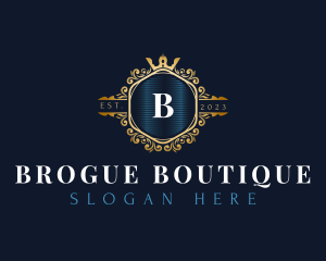 Luxury Royal Boutique logo design