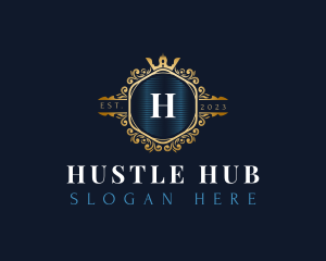 Luxury Royal Boutique logo design