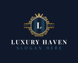 Luxury Royal Boutique logo design