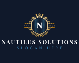 Luxury Royal Boutique logo design