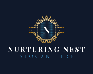 Luxury Royal Boutique logo design