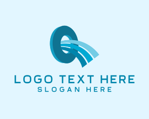Banking - Digital Marketing Agency Letter O logo design