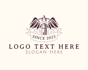 Store - Tube Vape Wings Banner logo design