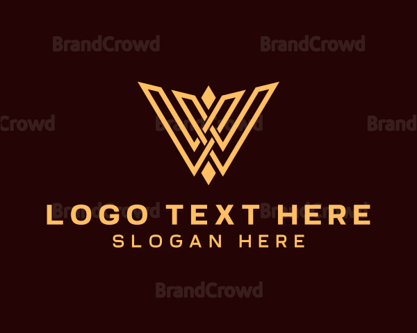 Professional Luxury Letter W Logo