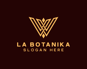 Banking - Professional Luxury Letter W logo design