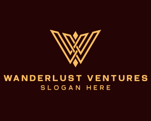 Professional Luxury Letter W logo design